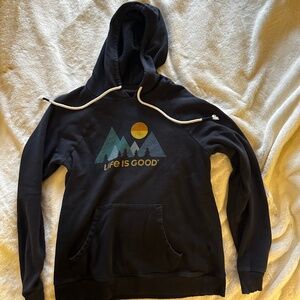 Women's Life is Good hoodie size S